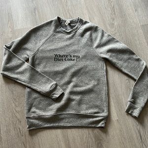 Soft fleece XS Where’s my Diet Coke sweatshirt